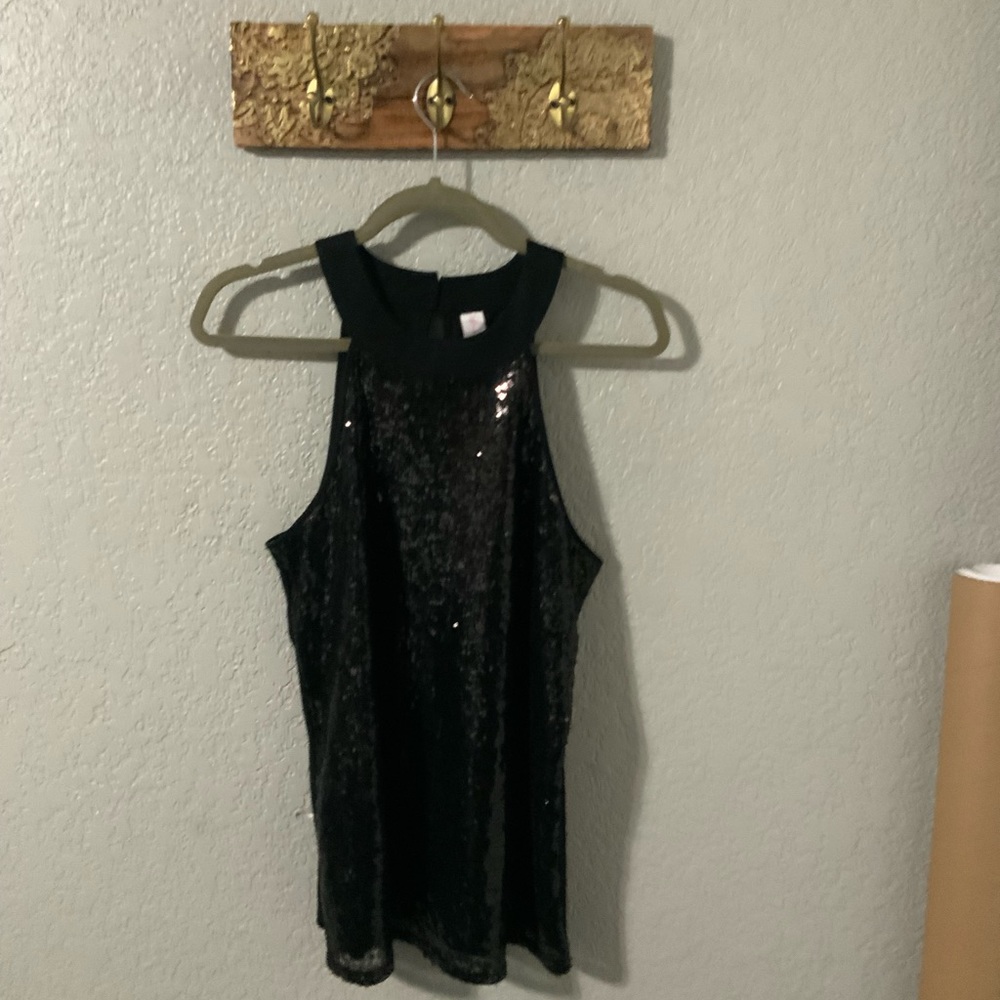 Dressy black top